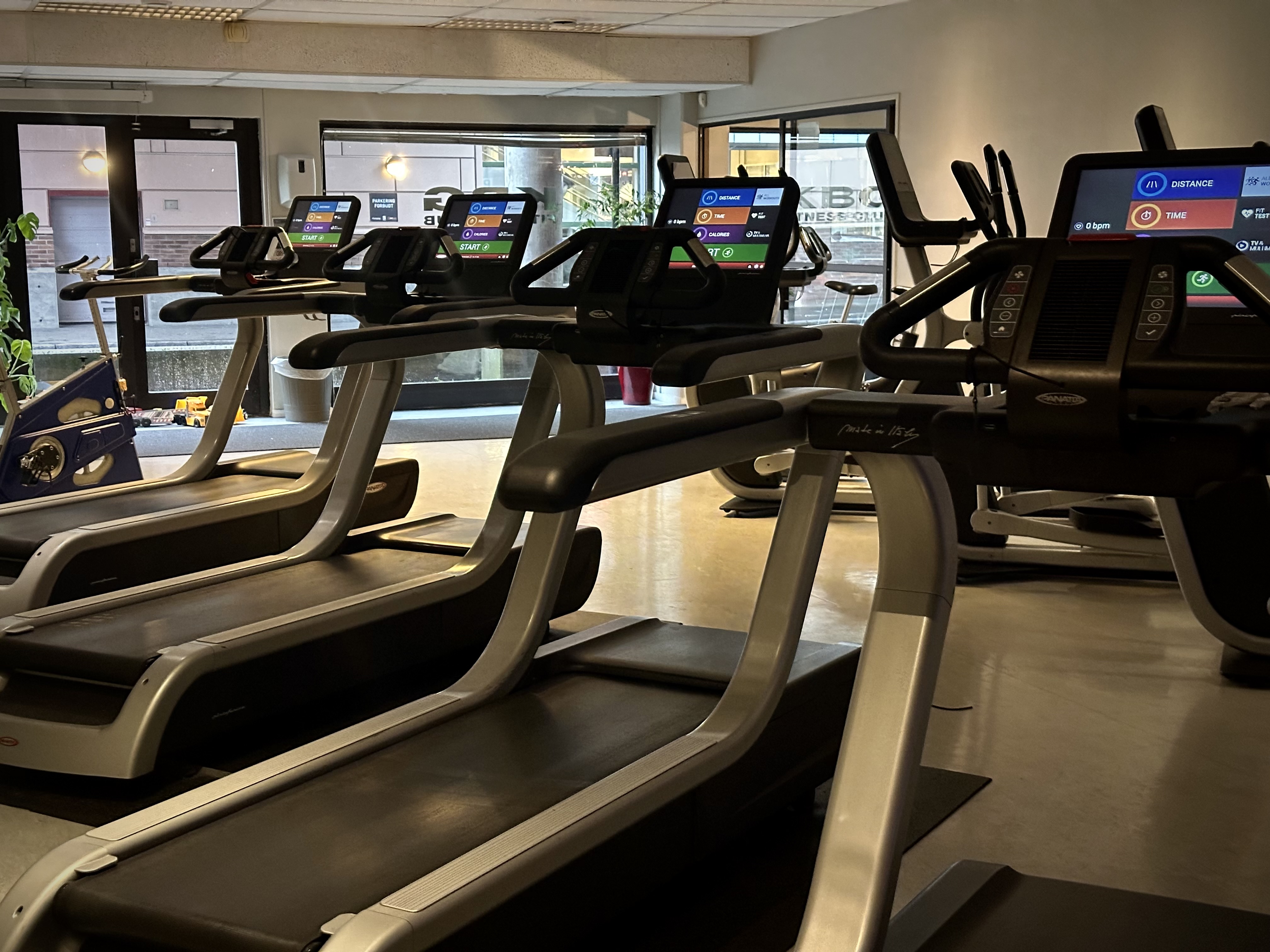 Cardio-utstyr hos KBG
